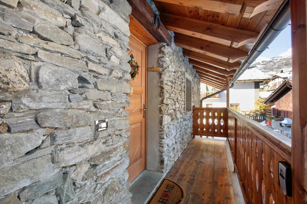Chalet Vista Monte Bianco La Salle Luaran gambar