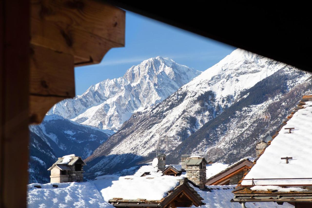 Chalet Vista Monte Bianco La Salle Luaran gambar