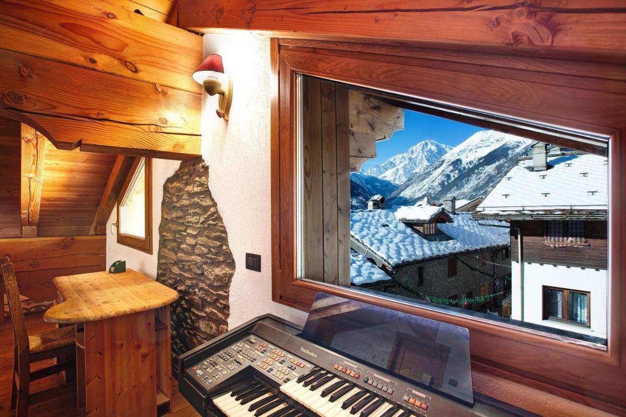Chalet Vista Monte Bianco La Salle Luaran gambar
