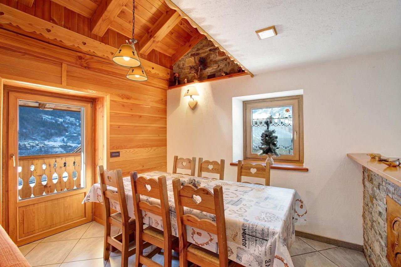 Chalet Vista Monte Bianco La Salle Luaran gambar