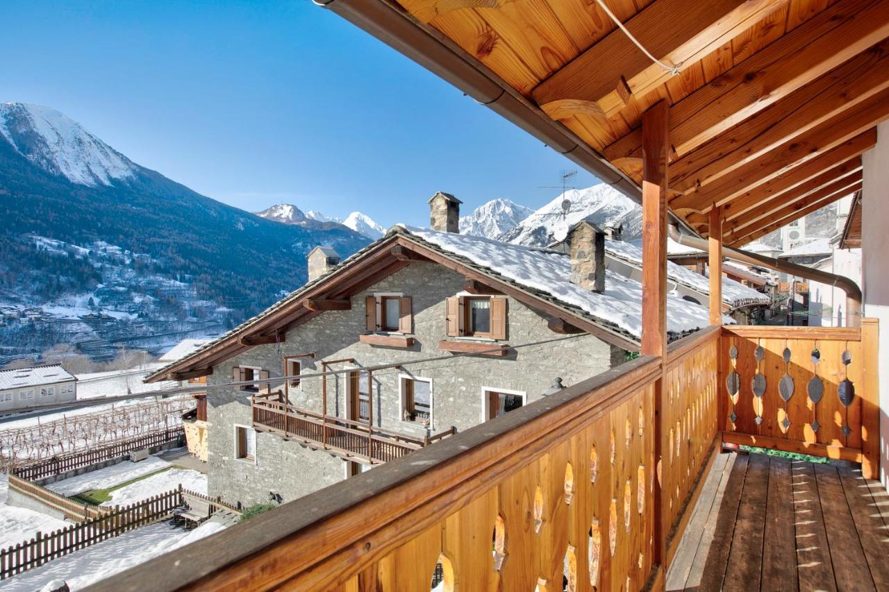 Chalet Vista Monte Bianco La Salle Luaran gambar