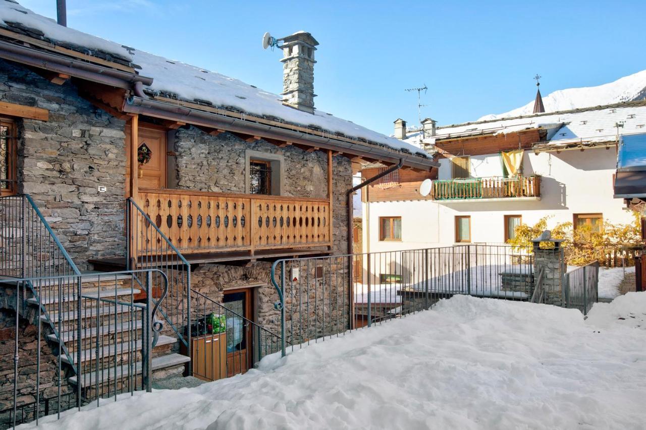 Chalet Vista Monte Bianco La Salle Luaran gambar
