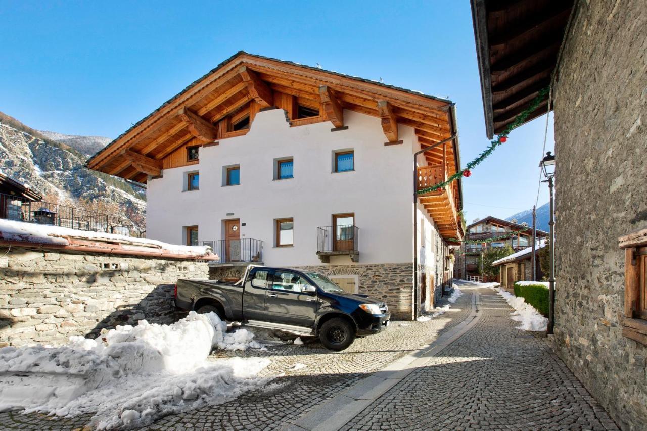 Chalet Vista Monte Bianco La Salle Luaran gambar